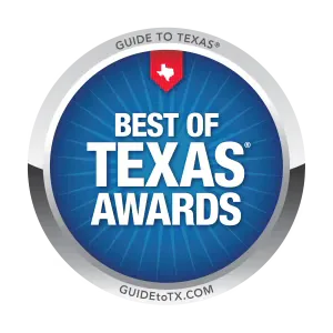 Guide to Texas - Best of Texas Nominee logo