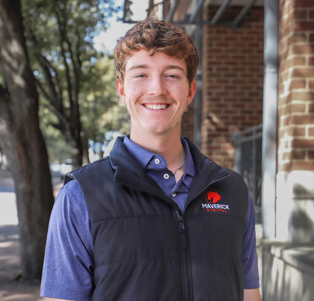 Mason Boswell, founder and franchise owner of Maverick Digital